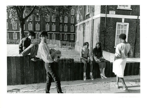Image of Photograph: Young people, Whitmore Estate
