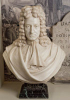 Portrait bust of Daniel Defoe