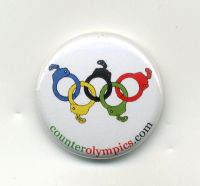 Counter Olympics badge
