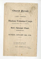 Church Parade of the Cadet Company of the Hackney Volunteer Corps