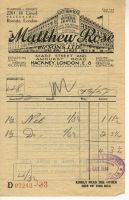 Shop receipt