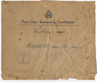Envelope - For Swimming Certificates
