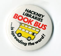 Book bus badge