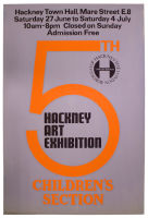 Poster - 5th Hackney Art Exhibition Children's Section