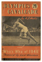 Olympics Cavalcade - booklet on Olympic sportsmen, including who's who of 1948