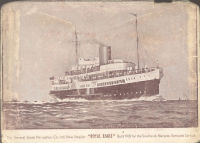 Photograph of a passenger ship