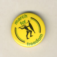 Badge - March for freedom