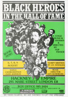 Hackney Empire handbill : Black Heroes ..