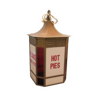 Eel pie and mash shop lamp