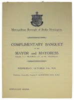 Civic banquet menu
