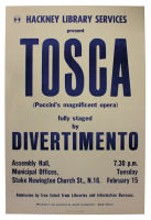 Opera poster : Tosca by Divertimento
