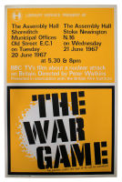 Film poster (?) : The War Game