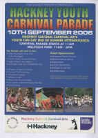 Hackney Youth Carnival Parade flyer