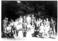 Wedding photograph (black and white)