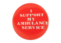 Badge - I support my Ambulance service