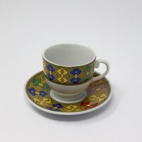 Kaffa coffee cup and saucer 