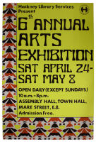 Poster -  6th Annual Arts Exhibition
