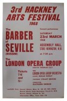 Opera poster : The Barber of Seville