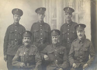 Photograph - Six soldiers