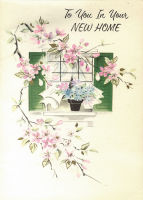 Greetings Card - To you in your new home