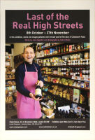 Exhibition poster: The Last of the Real High Streets, Colin O'Brien