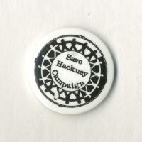 Badge - Save Hackney Campaign