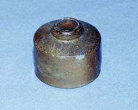 Stoneware ink bottle