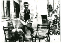 Photograph: Man at Lenthall Road Workshop