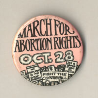 Badge - March for abortion rights