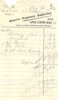 Shop receipt