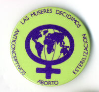 'Women decide' badge