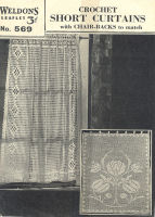 Crochet pattern : Weldons No. 569