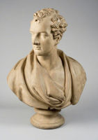 Plaster cast bust of Lord Byron