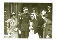 Wedding photograph (sepia monochrome)