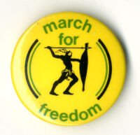 Badge - March for freedom