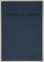 Book: 'Settings at Random'