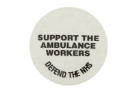 Badge - Support the Ambulance Workers
