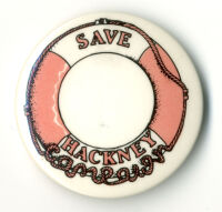 Badge - Save Hackney Campaign