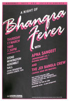 Poster - A Night of Bhangra Fever