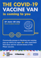 Leaflet: The COVID-19 Vaccine Van