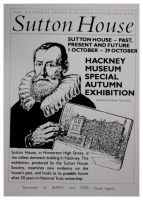 Museum poster : Sutton House - past, present and future