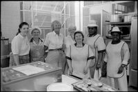 Photograph: Canteen staff, Burberry's