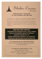  'Shabar Cuisine'