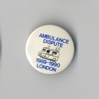 Badge - Ambulance Dispute 1989-1990