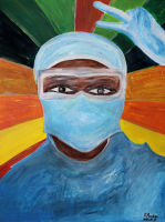 Painting: Thank You NHS