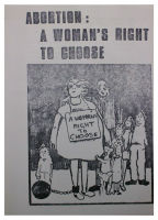 Abortion leaflet : Abortion - a woman's right to choose