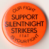 Badge - Support Silentnight Strikers