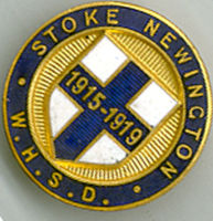 Badge - Stoke Newington War Hospital Supply Depot