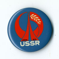 Badge - USSR National Exhibition 1979