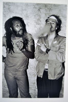 Big Youth and Jonny Rotten